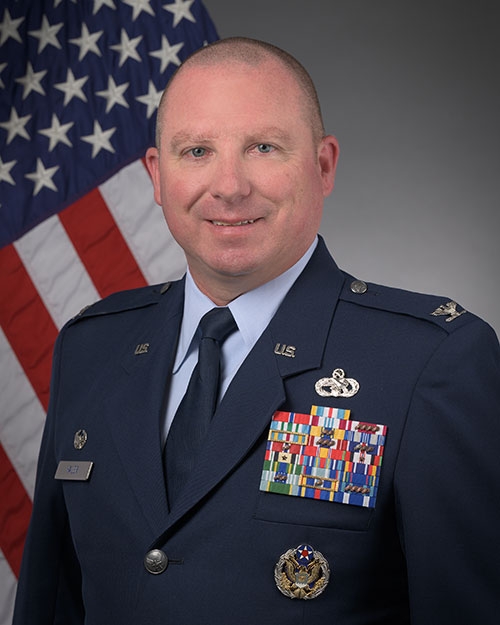 Grand Marshal and Featured Speaker ...  U.S. Air Force Colonel Eric Haler. Submitted photo.
