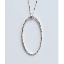 Ladies’ 14kt gold diamond pendant ...