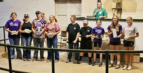 This year, 247 youth from 49 Iowa counties participated in Iowa State University Extension and Outreach skillathons for dairy, meat goat, sheep and swine at the Iowa State Fair, which was held in mid-August in Des Moines. The dairy skillathon was... <a href="/articles/2023/09/20/local-4-h-members-among-top-teams-isu-extension-skillathon-events-iowa-state">+ continue reading</a> 